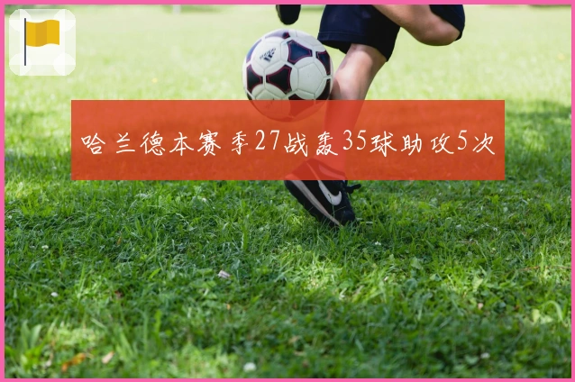 哈兰德本赛季27战轰35球助攻5次